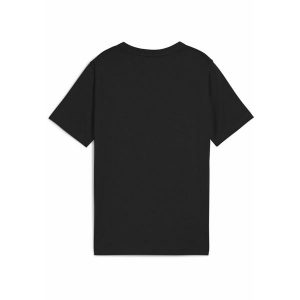Młodzieżowa koszulka PUMA Class z grafiką PUMA Black. Czarna bluzki Puma, m, bez wzorów, z gumy, młodzieżowe, bez kołnierzyka, bez ramiączek. Za 89,00 zł.