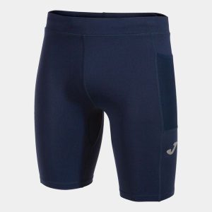Legginsy Joma Elite X niebieskie do biegania. Niebieskie legginsy JOMA, bez wzorów, z poliamidu. W wyprzedaży za 147,75 zł.