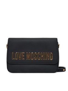LOVE MOSCHINO Torebka JC4023PP1NKD0000 Czarny. Czarne torebki klasyczne LOVE MOSCHINO, bez wzorów, ze skóry, bez dodatków. Za 679,99 zł.