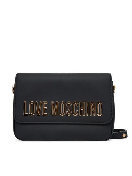 LOVE MOSCHINO Torebka JC4023PP1NKD0000 Czarny. Czarne torebki klasyczne LOVE MOSCHINO, bez wzorów, ze skóry, bez dodatków. Za 669,99 zł.
