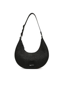 Karl Lagerfeld Jeans Torebka B2W30120 Czarny. Czarne torebki klasyczne Karl Lagerfeld Jeans, bez wzorów, z jeansu, bez dodatków. Za 609,99 zł.