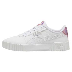 Damskie Buty Sportowe Carina 2.0 GirlPower. Białe buty trekkingowe Puma, bez zapięcia. Za 344,99 zł.