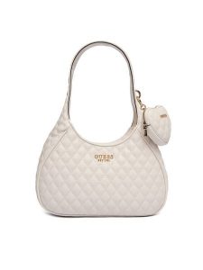 Guess Torebka Atabey HWQG98 94010 Écru. Torebki klasyczne Guess, z aplikacjami, ze skóry, bez dodatków. Za 639,99 zł.