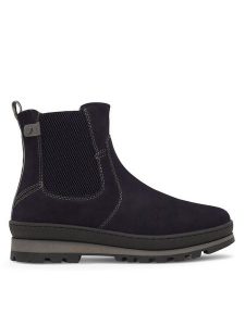 Go Soft Botki RST-BONA-01 Granatowy. Niebieskie botki Go Soft, bez wzorów, z materiału, bez obcasa, na płaskiej podeszwie, bez zapięcia. Za 269,99 zł.