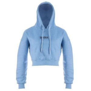 Bluza Z Kapturem Dla Kobiet. Niebieskie bluzy MASTERS, bez wzorów, z kapturem. Za 221,99 zł.