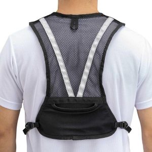 Plecak kamizelka do biegania Mizuno Mesh CR Backpack. Czarne plecaki Mizuno. Za 199,00 zł.