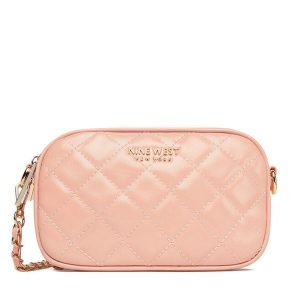 Torebka Nine West. Czerwone listonoszki Nine West, bez wzorów, bez dodatków. Za 149,99 zł.