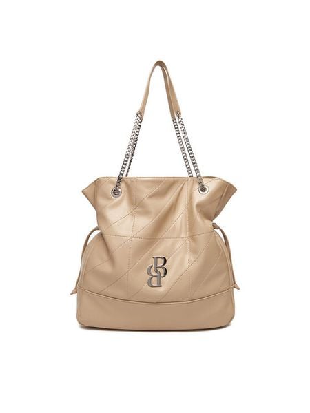 Badura Torebka EO-ADELE-LDA8042 Beżowy. Brązowe torebki klasyczne Badura, bez wzorów, z materiału, bez dodatków. Za 149,99 zł.