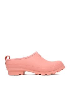 Hunter Kalosze CEO-SJY-S Różowy. Czerwone kalosze Hunter, bez wzorów, z kauczuku. Za 199,99 zł.