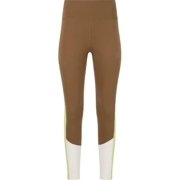 Damskie legginsy Athlecia Sukey. Białe legginsy ENDURANCE, bez wzorów, z materiału, długie. Za 174,05 zł.