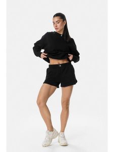 Cardio Bunny Szorty w kolorze czarnym rozmiar: XS. Czarne szorty Cardio Bunny, bez wzorów. Za 115,24 zł.
