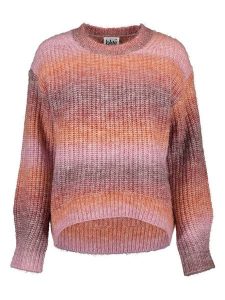 Blue Seven Sweter w kolorze jasnoróżowo-pomarańczowym rozmiar: 44. Pomarańczowe swetry oversize Blue Seven, bez wzorów, ze splotem, bez ramiączek. Za 96,60 zł.