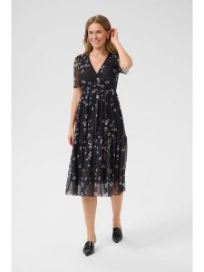 Cream Sukienka w kolorze czarnym rozmiar: L. Czarne sukienki Cream, l, bez wzorów, bez kołnierzyka, bez ramiączek, midi. Za 130,99 zł.