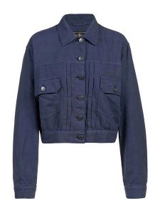 Herrlicher Kurtka przejściowa "Dotty" w kolorze niebieskoszarym rozmiar: S. Niebieskie kurtki Herrlicher, s, bez wzorów, bez kaptura. Za 195,99 zł.