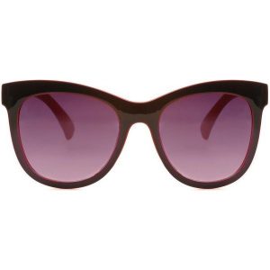 Czarno-Czerwone Okulary Exposes. Okulary przeciwsłoneczne marki Born2be. Za 39,99 zł.
