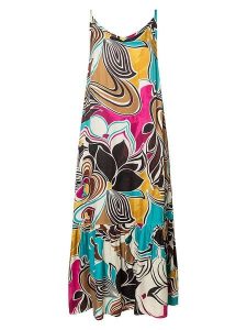 More & More Sukienka ze wzorem rozmiar: 38. Sukienki More & More, bez wzorów, z wiskozy, bez kołnierzyka, bez ramiączek, maxi. Za 238,84 zł.