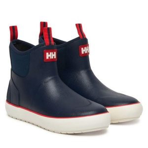 Kalosze Helly Hansen. Niebieskie kalosze Helly Hansen, bez wzorów. Za 399,99 zł.