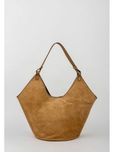 Maison héritage PARIS Skórzany shopper bag "Cedro" w kolorze jasnobrązowym - 52 x 36 x 21 cm rozmiar: onesize. Brązowe shopper bag Maison héritage PARIS, bez wzorów, z materiału, na ramię, bez dodatków. Za 384,71 zł.