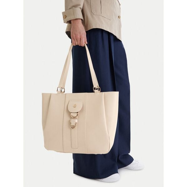 Torebka Beverly Hills Polo Club. Shopper bag Beverly Hills Polo Club, bez wzorów, bez dodatków. Za 229,99 zł.