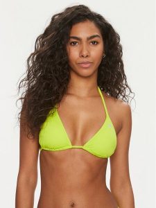 Guess Góra od bikini E4GJ00 LY00K Zielony. Zielone bikini Guess, z aplikacjami, z syntetyku. Za 129,99 zł.