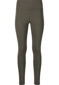 Damskie legginsy Athlecia Aliya. Zielone legginsy Athlecia, bez wzorów, z elastanu. Za 232,00 zł.