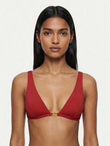 LAUREN RALPH LAUREN Góra od bikini 20601046 Czerwony. Czerwone bikini Lauren Ralph Lauren, bez wzorów, z syntetyku. Za 363,99 zł.