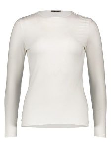 Oui Koszulka w kolorze białym rozmiar: 40. Białe bluzki Oui, bez wzorów, bez kołnierzyka, bez ramiączek. Za 130,99 zł.