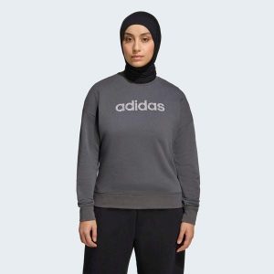 Bluza fitness damska ADIDAS. Szare bluzy ADIDAS, m, bez wzorów, z materiału, bez kaptura. Za 179,99 zł.