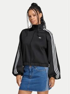 Adidas Bluza Lace Oversized Archive Track Top LG4279 Czarny Regular Fit. Czarne bluzy ADIDAS, m, bez wzorów, z bawełny, bez kaptura. Za 399,99 zł.