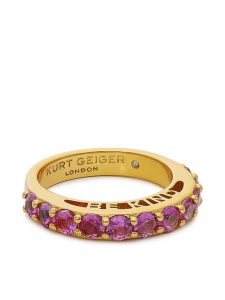 Kurt Geiger Pierścionek Be Kind Band Ring 8833224429 Złoty. Żółte pierścionki Kurt Geiger, złote. Za 239,99 zł.