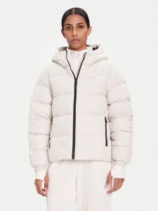 Jack Wolfskin Kurtka puchowa Frozen Palace A65097 Beżowy Regular Fit. Brązowe kurtki Jack Wolfskin, m, bez wzorów, z puchu, bez kaptura. Za 599,99 zł.