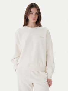 Guess Bluza V6RQ96 KCX22 Biały Regular Fit. Białe bluzy Guess, s, z aplikacjami, z syntetyku, bez kaptura. Za 390,99 zł.