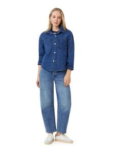 Scotch & Soda Kurtka dżinsowa w kolorze niebieskim rozmiar: XS. Niebieskie kurtki Scotch & Soda, xs, bez wzorów, z bawełny, bez kaptura. Za 274,22 zł.