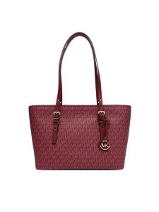 MICHAEL Michael Kors Torebka Quinn 30T5GQNT2V Bordowy. Czerwone torebki klasyczne MICHAEL Michael Kors, bez wzorów, ze skóry, bez dodatków. Za 699,99 zł.