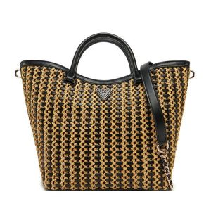 Torebka Guess. Czarne torebki klasyczne Guess, z aplikacjami, bez dodatków. Za 499,99 zł.