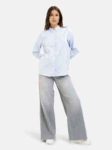 Milano Italy Koszula w kolorze błękitnym rozmiar: 46. Niebieskie koszule Milano Italy, bez wzorów, bez kołnierzyka, bez ramiączek. Za 152,99 zł.