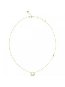 Guess Naszyjnik JUBN06245JWYGT/U Złoty. Żółte naszyjniki Guess, złote. Za 252,99 zł.