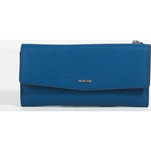 Parfois - Portfel. Niebieskie portfele marki PARFOIS, z materiału. W wyprzedaży za 44,90 zł.