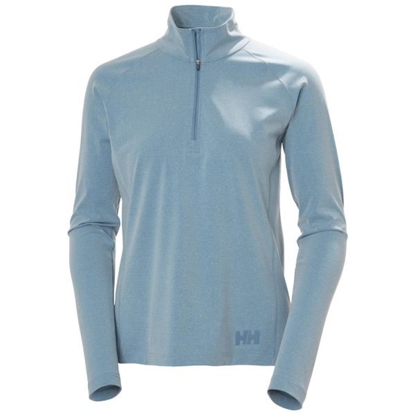 Bluza damska z zamkiem 1/2 Helly Hansen Tyri. Niebieskie bluzy Helly Hansen, bez wzorów, bez kaptura. Za 363,00 zł.