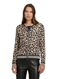 Betty Barclay Kardigan w kolorze szaro-beżowo-czarnym rozmiar: 44. Brązowe kardigany Betty Barclay. Za 139,54 zł.