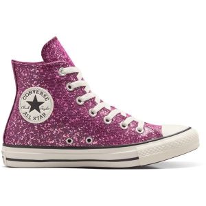 Buty sportowe Converse Chuck Taylor All Star. Fioletowe trampki Converse, bez wzorów, z syntetyku, bez zapięcia. Za 354,15 zł.