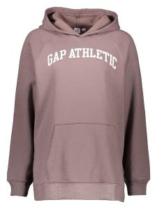 GAP Bluza w kolorze szaroróżowym rozmiar: XXL. Różowe bluzy GAP, xxl, bez wzorów, z kapturem. Za 105,38 zł.