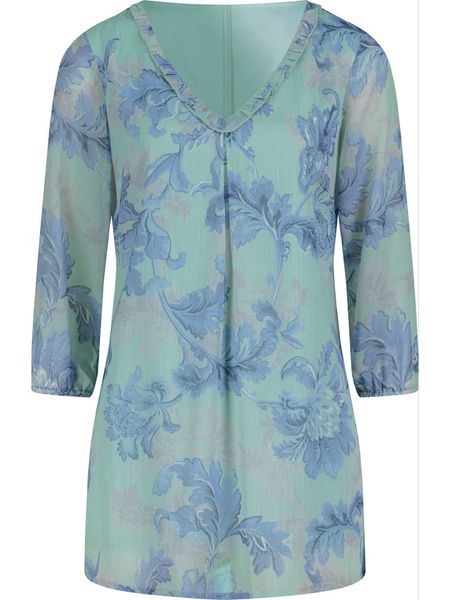 WITT WEIDEN Bluzka w kolorze niebieskim rozmiar: 50. Niebieskie bluzki WITT WEIDEN, bez wzorów, bez kołnierzyka, bez ramiączek. Za 74,63 zł.