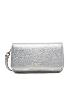 Lasocki Torebka CEO-LSK-L-006-09 Srebrny. Szare torebki klasyczne Lasocki, bez wzorów, z materiału, bez dodatków. Za 129,99 zł.