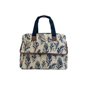 Torba na bagażnik rowerowy Willex Shopper Feather. Niebieskie shopper bag WILLEX, bez wzorów, bez dodatków. Za 355,00 zł.