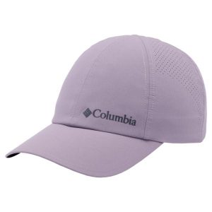 Czapka z daszkiem dla dorosłych Silver Ridge IV Ball Cap. Fioletowe czapki Columbia, bez wzorów, z elastanu. Za 119,99 zł.
