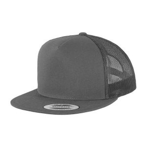 Klasyczna Czapka Z Daszkiem. Brązowe czapki FLEXFIT, bez wzorów, klasyczne. Za 54,99 zł.