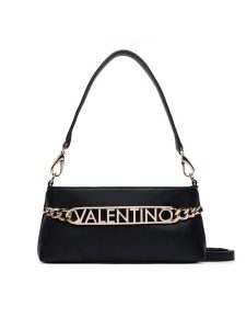 Valentino Torebka Eveline VBSA5S17 Czarny. Czarne torebki klasyczne Valentino, bez wzorów, ze skóry, bez dodatków. Za 569,99 zł.