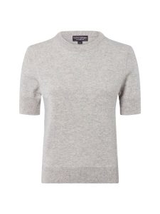 Franco Callegari koszula z czystego kaszmiru Kobiety Kaszmir szary, XL. Szare koszule Franco Callegari, xl, bez wzorów, z kaszmiru, bez kołnierzyka, bez ramiączek. Za 349,95 zł.