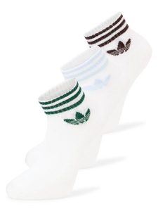 Adidas Originals Skarpety z cienkiej dzianiny w 3-paku Kobiety biały jednolity, S. Białe skarpetki adidas Originals, bez wzorów, z bawełny. Za 79,95 zł.